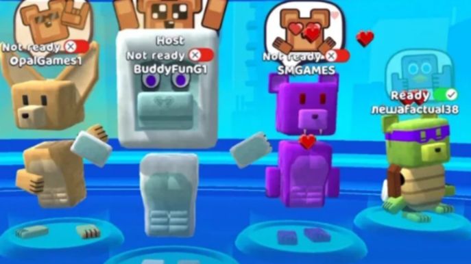 Играем с ДРУЗЬЯМИ НА ОБНОВЕ! Super bear adventure смотреть онлайн
