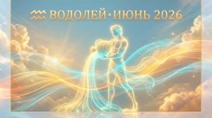 ВОДОЛЕЙ — Гороскоп июнь 2026: Архитектура вдохновения и фестиваль ярких идей ♒