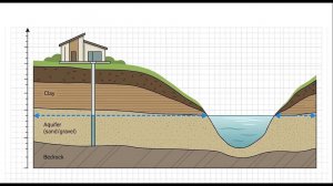 Определение уровня воды для скважины на земельном участке