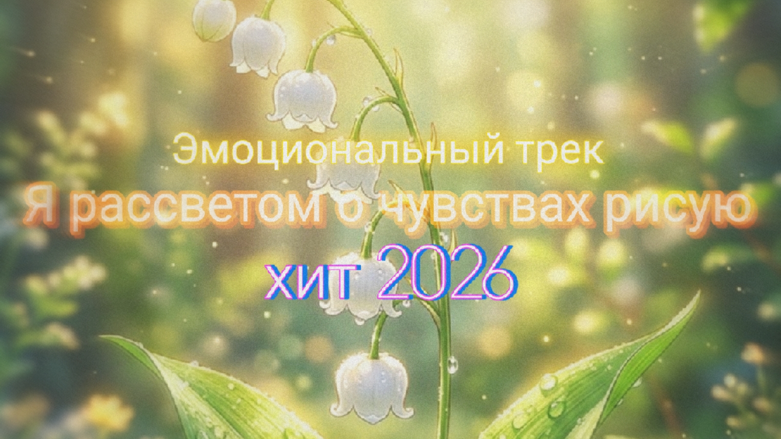 Шикарный эмоциональный танцевальный трек❤️хит 2026❤️Я рассветом о чувствах рисую
