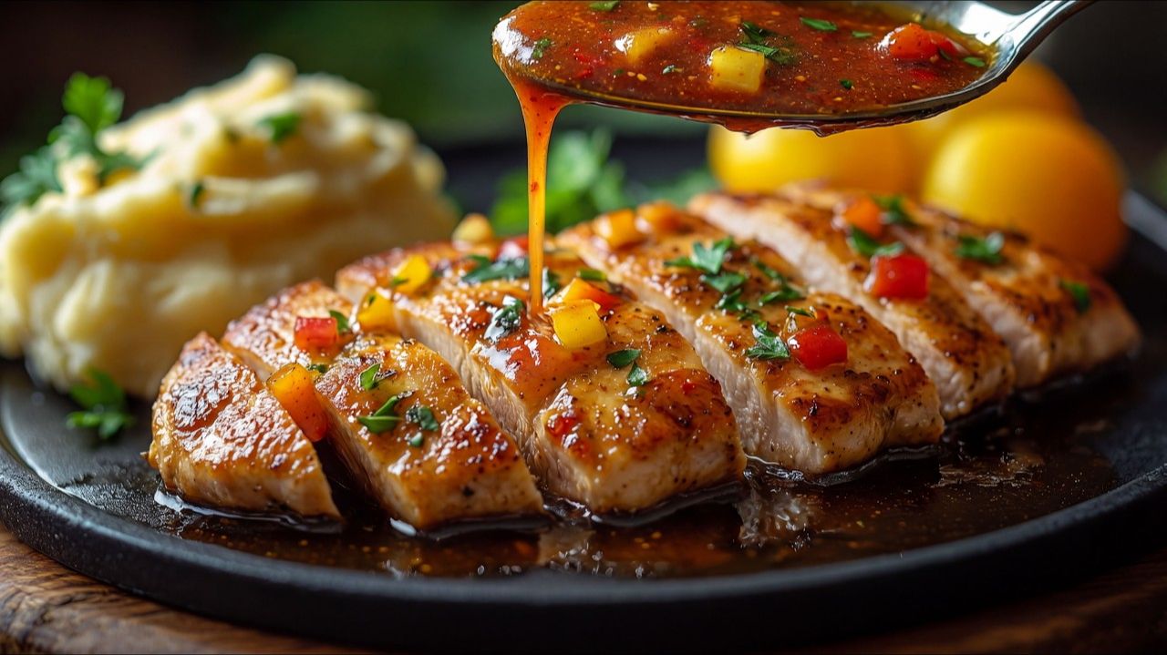 Секрет в этом соусе! Он делает курицу невероятно сочной и вкусной.