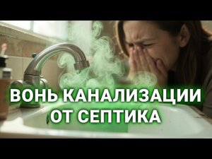 Запах канализации в частном доме