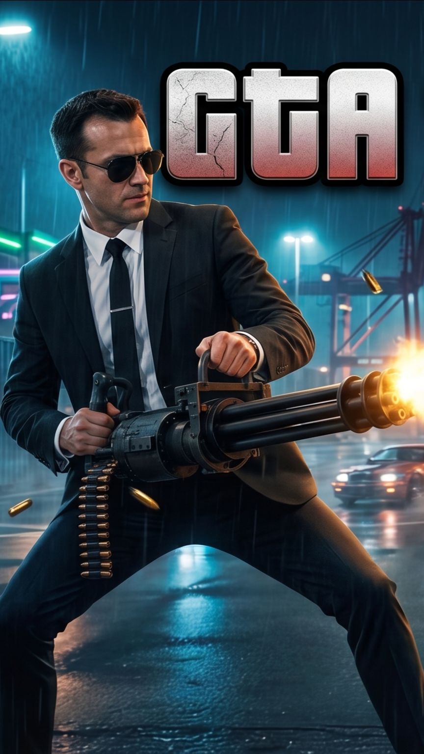 Пародия на GTA 6, но главный герой — КОТ!