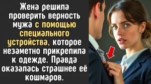 Жена решила проверить верность мужа с помощью специального устройства. Узнав правду - обомлела!