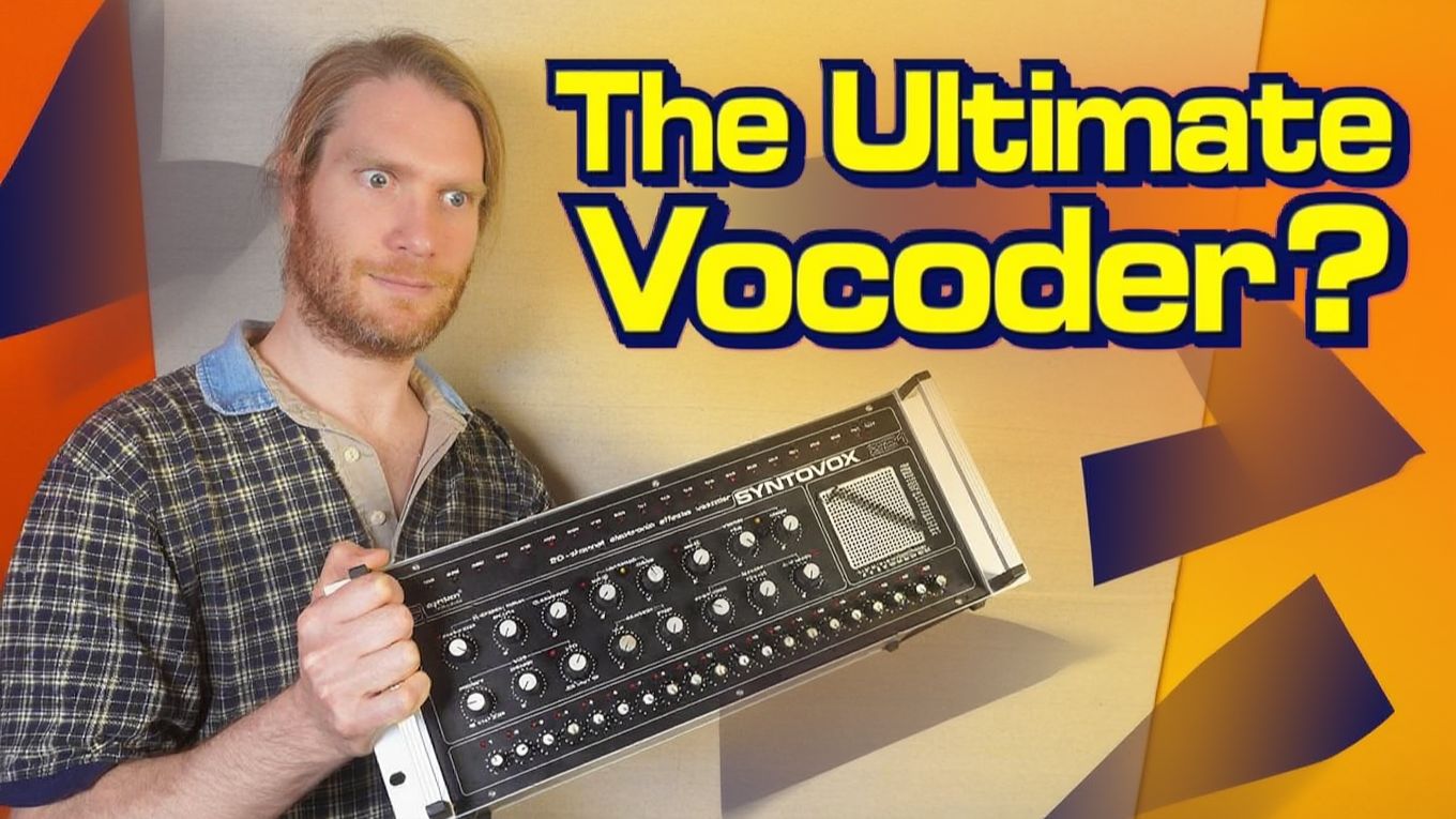 Synton Syntovox 221 Vocoder: One of Coolest Vocoders Ever?