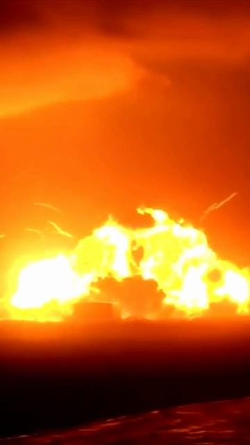 Взорвалась ракета Безоса 2 камера