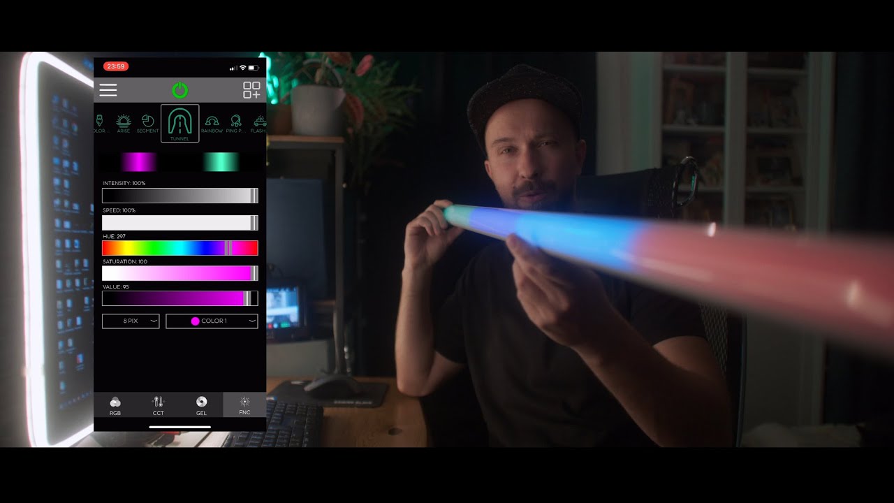 Osterrig RGB Tube, убийца Aster, Nanlite и Aputure!