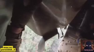 ВСУшники хотели посмотреть проколото ли колесо