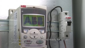 Установка частотного преобразователя ABB ACS355