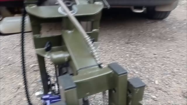 МОТОСАМОКАТ складывание и укладка в багажник авто лифтбэка.