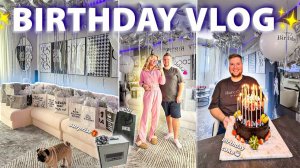 🎂birthday vlog: День Рождения Мужа 2023, Большой Сюрприз, Распаковка Подарков, SPA и Mac Studio