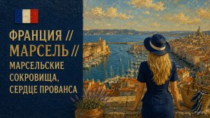 🇫🇷 Франция // Марсель // Прогулка по самому колоритному городу юга // Старый порт и Нотр-Дам 4K