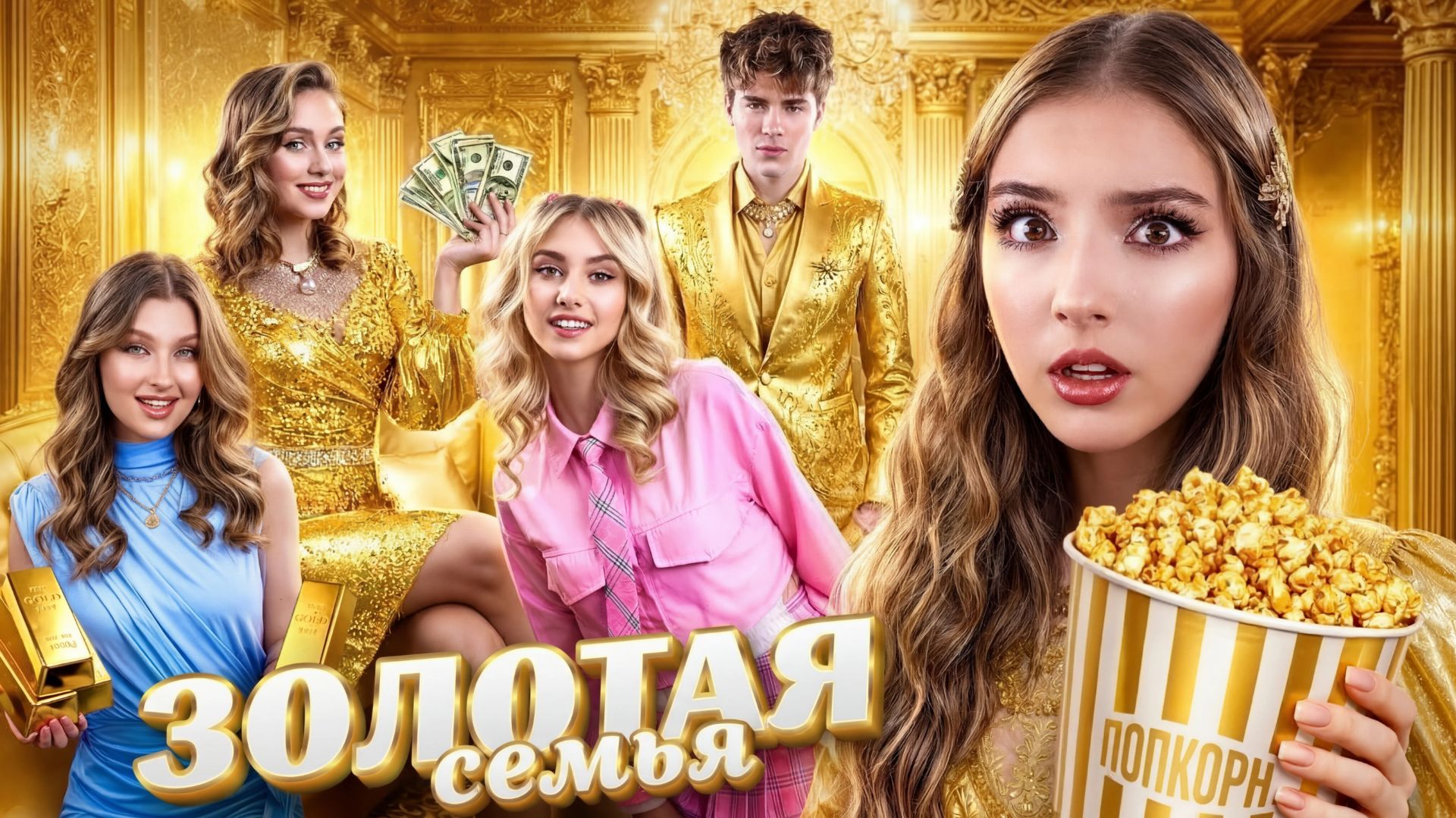 [Тим Тин Голд] - Я Работаю в Золотой Семье! Что Скрывает Семья Миллионеров?