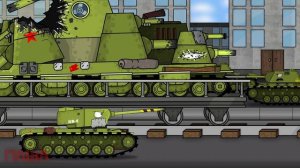 Я величайший и старейший Монстр СССР... Я КВ-44! - мультики про танки