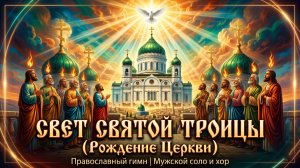 Свет Святой Троицы (Рождение Церкви)  Очень красивая православная песня  Хор и соло