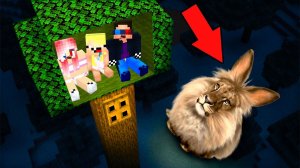ЧЕРЕМША НАС ИЩЕТ В ДЕРЕВЕ НЕСПЕША В МАЙНКРАФТ ШЕДИ МЕН MINECRAFT