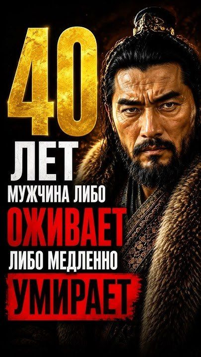В 40 лет мужчина либо оживает. Либо медленно умирает. | The Great Khan
