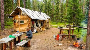 Хариус и Сплав по Реке / Ночуем в Избе Северной Тайги / На «Карасе» по рекам / Ч2 (Архив 2023)