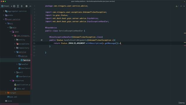 176 Implementing gRPC Controller Advice смотреть онлайн