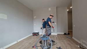 Перенос розеток на кухне за 3 часа одним дублем.