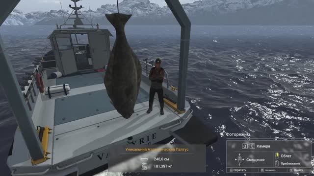 Fishing Planet. Фьорд Скорланд. Уникальный Атлантический Палтус. Особенности ловли и фарма Палтусов смотреть онлайн