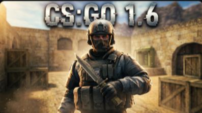 Играем в CS GO 1.6! смотреть онлайн