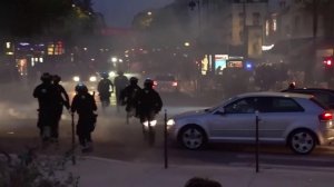 Фанаты футбольной команды «Пари-Сен-Жермен» устроили беспорядки в Париже.