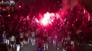 Победу ПСЖ в Лиге чемпионов фанаты отметили погромами и массовыми беспорядками.