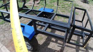 размеры прицепа минитрактора