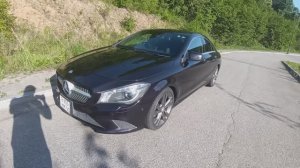 Мерседес правый руль CLA180 с аукциона Японии