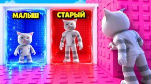 НЕ ВЫБИРАЙ СТАТЬ МАЛЫШОМ В ТРОЛЛЬ БАШНЕ в ROBLOX! КОТЁНОК КРОНОС