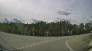 СНТ «Лесные Зори» → Боровский: сколько ехать 13 мая? Видео с 70mai 🚗🌲