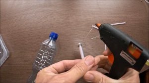 Непрерывный водяной насос без электричества, используя дома отработанную пластиковую бутылку