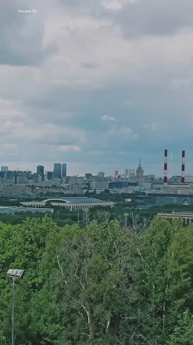 Воробьёвы горы. Москва