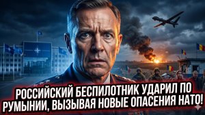 👀Российский дрон, по сообщениям, достиг территории Румынии, вызывая новую обеспокоенность НАТО