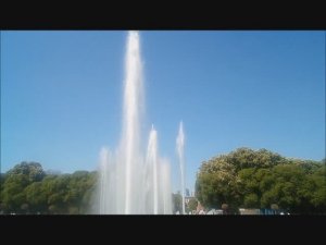 Фонтан в парке Горького. 16 мая 2023
