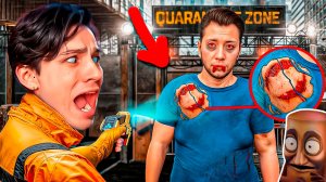 У НЕГО ЗОМБИ ВИРУС!😱 ПРОВОЖУ ЭКСПЕРИМЕНТЫ В КАРАНТИННОЙ ЗОНЕ!☢️ QUARANTINE ZONE