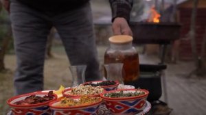 Готовим  кебаб из говяжьих легких.