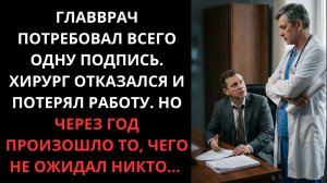 Истории из жизни: «Я НЕ ПОДПИШУ» - ПОСЛЕ ЭТИХ СЛОВ КАРЬЕРА ВРАЧА ИЗМЕНИЛАСЬ НАВСЕГДА. Аудиорассказы