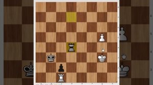 Гениальнейший способ выиграть с 1 ладьей и 1 пешкой против 1 ладьи и 1 пешки, находят в основном КМС