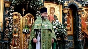 Проповедь иерея Константина Корепанова в праздник Святой Троицы 31.05.26