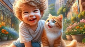 Право на детство. С днём защиты детей. Самая лучшая музыкальная открытка.