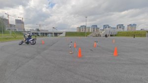 Gymkhana GP 2026 stage 1 / Григорьев Александр Suzuki DRZ400SM / heat 1