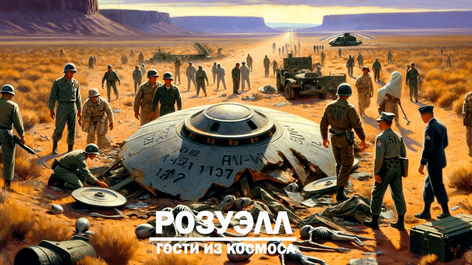 Розуэлльский инцидент. НЛО в США. смотреть онлайн