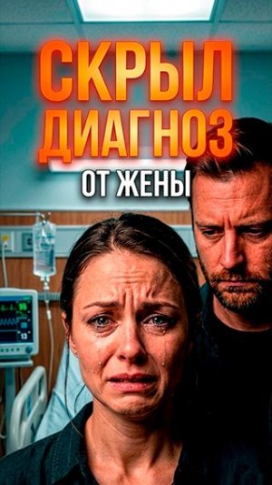 Истории из Жизни | СКРЫЛ ДИАГНОЗ ОТ ЖЕНЫ | Продолжение на Канале