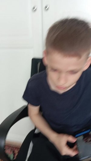 Тихон у меня дома.