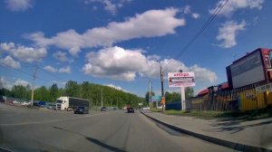 🚗 Из Тюмени в Боровский: Полная дорога (Киевская → Ялуторовский тракт)