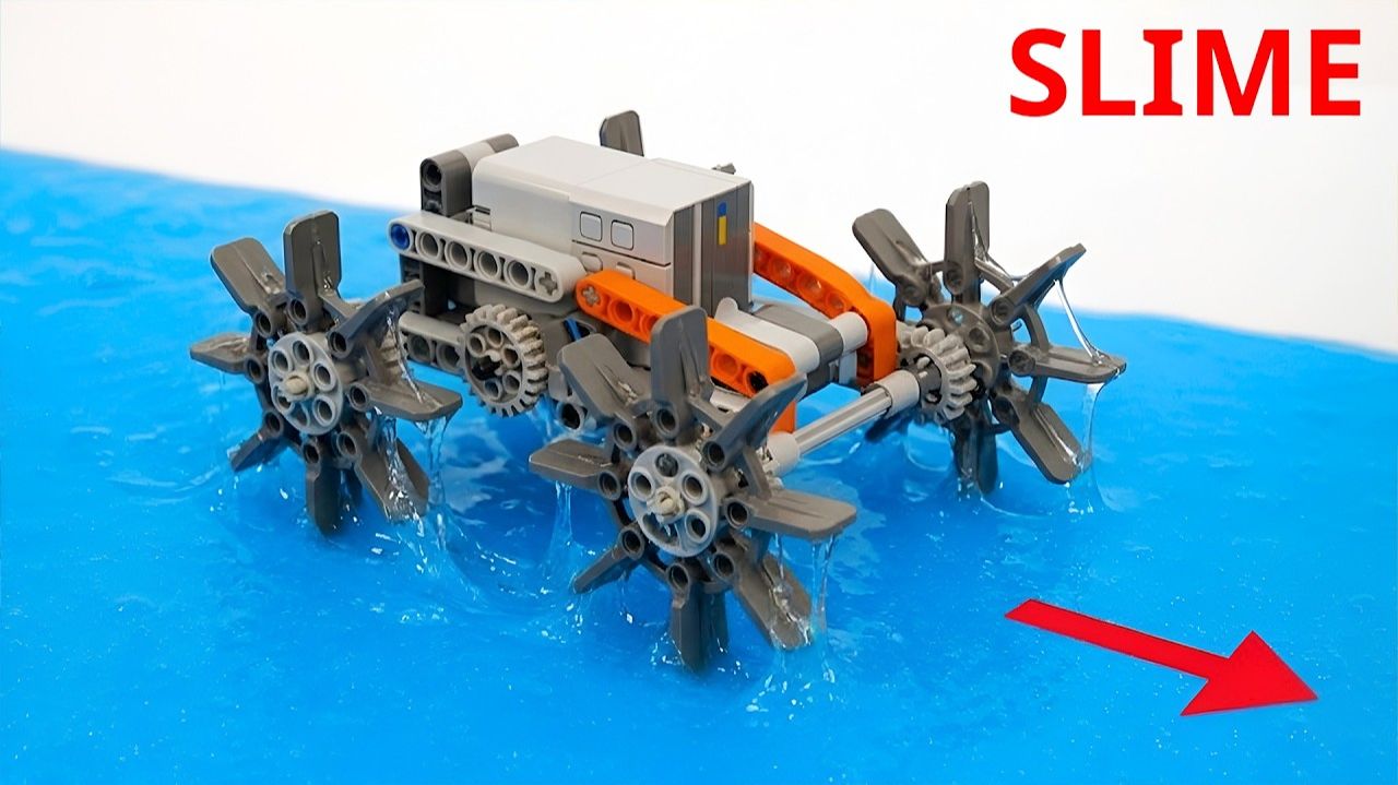 Я строил машинки из конструктора LEGO с особыми колесами для езды по бездорожью смотреть онлайн