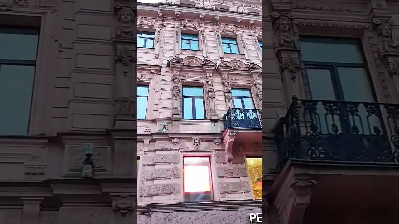 Любимый город Санкт-Петербург, Невский проспект 1 января 2025 года. Доходный дом Яковлевых. #travel
