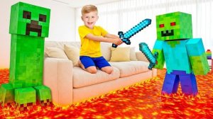 Испытания в Minecraft для детей